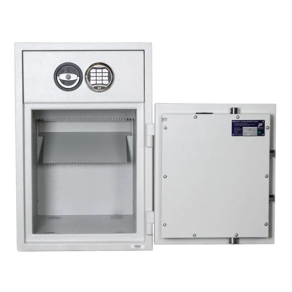 Rottner Schubladentresor D1 65 EL/EL lichtgrau T06172